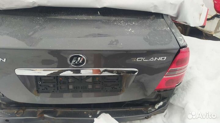 Крышка багажника серая Lifan Solano