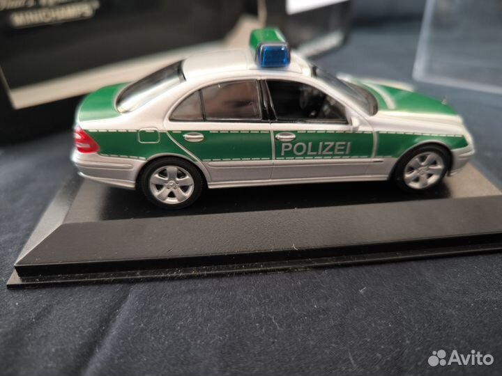 1/43 Mercedes Benz w211 police minichamps