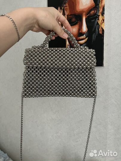 Сумка из бусин ручной работы