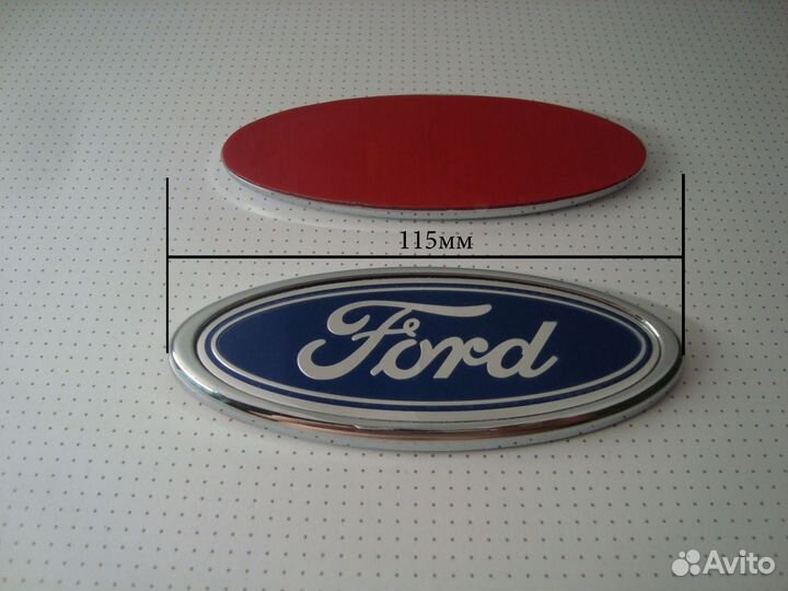 Эмблема шильдик значок наклейка Ford форд перед за