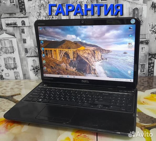 Ноутбук Dell, nvidia, RAM 6 Gb, SSD, HDD, гарантия