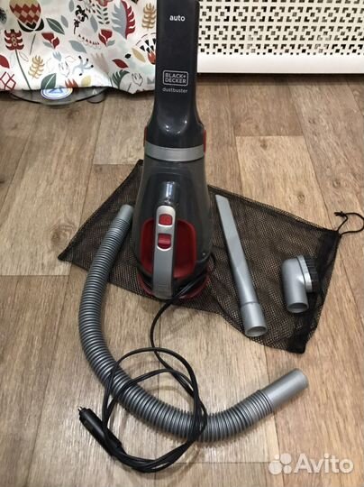 Автомобильный пылесос black decker
