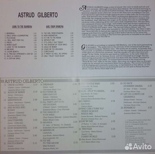 Astrud Gilberto, Stan Getz CD Bossa Nova/Jazz