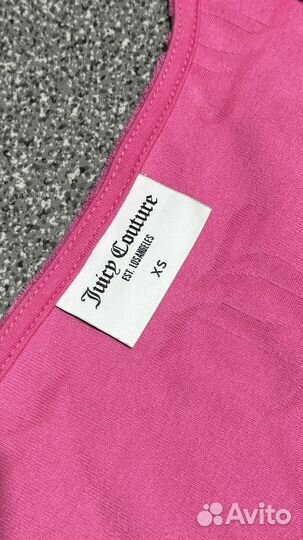 Розовое велюровое платье XS