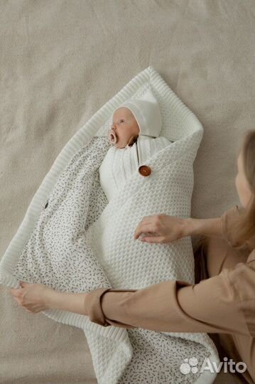 Конверт loom белый (утеплитель на лето)