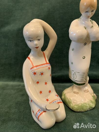 Фарфоровые статуэтки Сысерть периода СССР