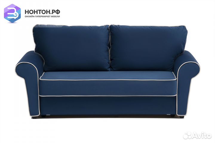 Диван еврокнижка Прованс темно-синий