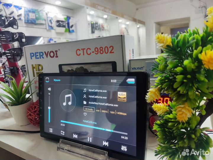 Магнитола Pervoi CTC-9802 4/64