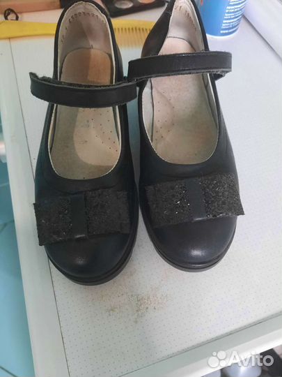 Школьные туфли для девочки Котофей