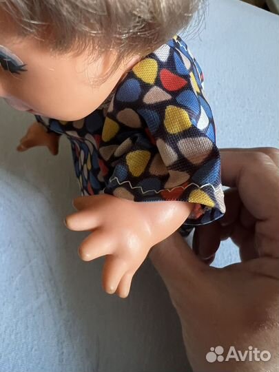 Кукла винтаж. Редкая. Глазастик. ГДР