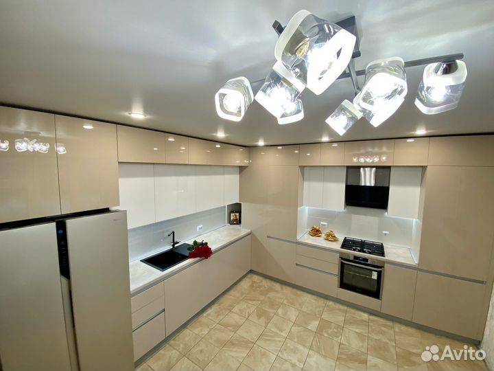 Кухня на заказ из лдсп под ключ в Новосибирске