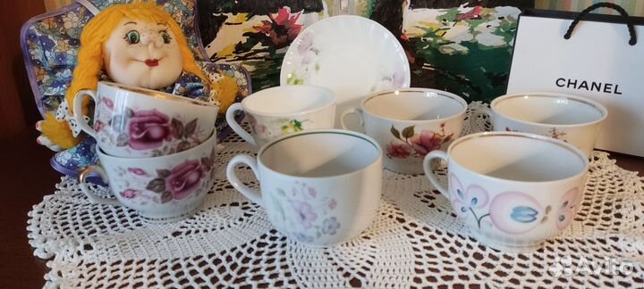 Чайные чашки СССР