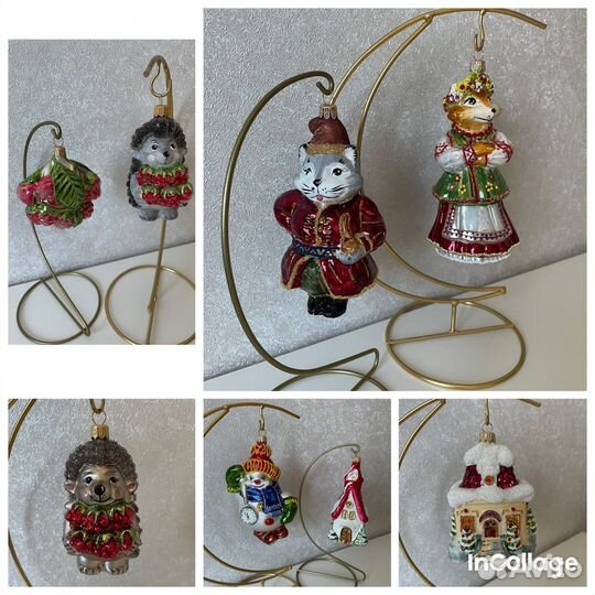 Елочные игрушки irena