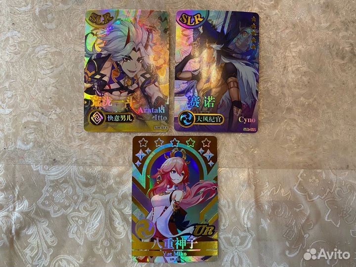 Карты genshin impact 