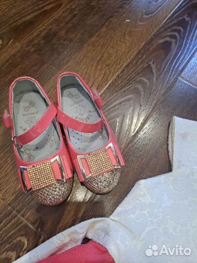 Платье для девочки 98 в садик плюс туфли