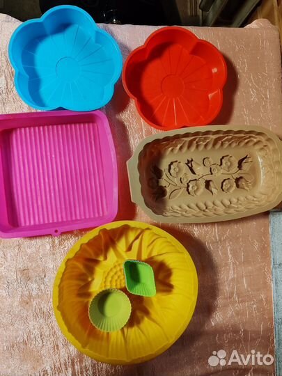Формочки силиконовые для выпечки