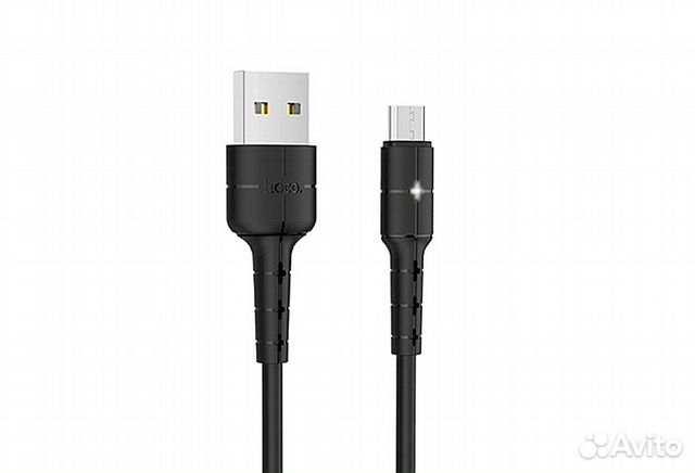 USB hoco X30 Star для Micro USB, 2А, 1.2м, black