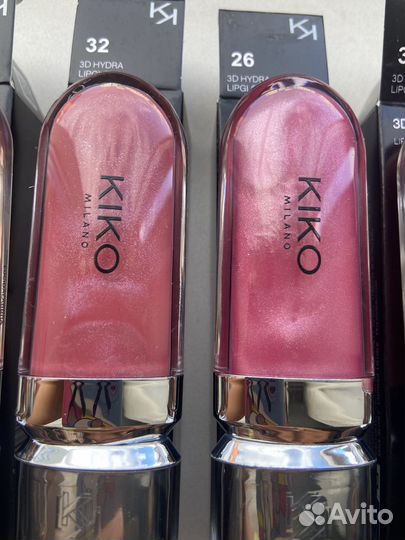Блеск для губ Kiko 3D Hydra Lipgloss смягчающий