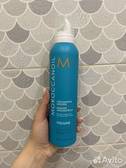 Мусс для объема волос moroccanoil