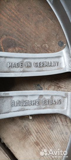 Диски одноширокие литые R18 5 112