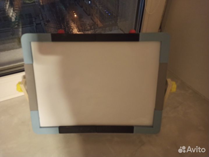 Доска для рисования двусторонняя 25х33см