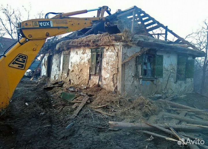 Демонтаж Дачных Домов. Старых пристроек. Вывоз