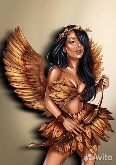 Портрет digital по фото на заказ