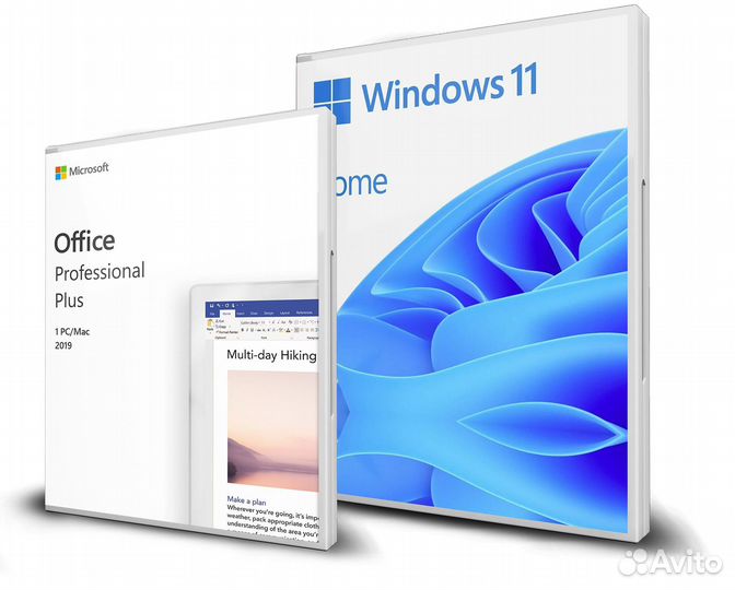Windows home 11 + OfficeSuite 1 год