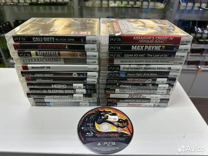 Диски игры на ps3