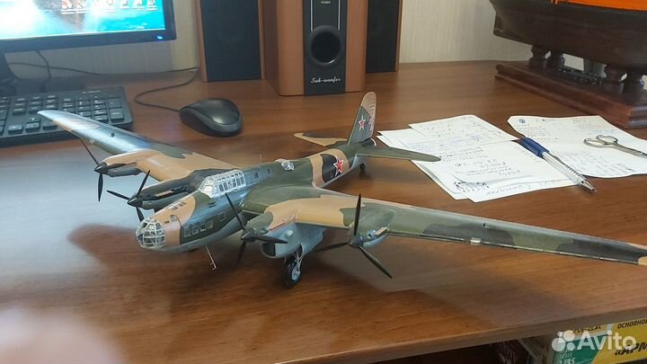 Собранные сборные модели