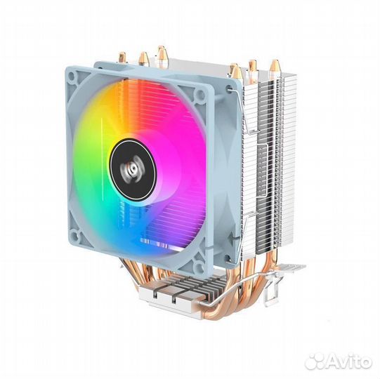 Кулер для процессора (башня 4 трубки)