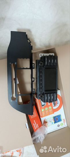 Штатная магнитола на kia rio 4