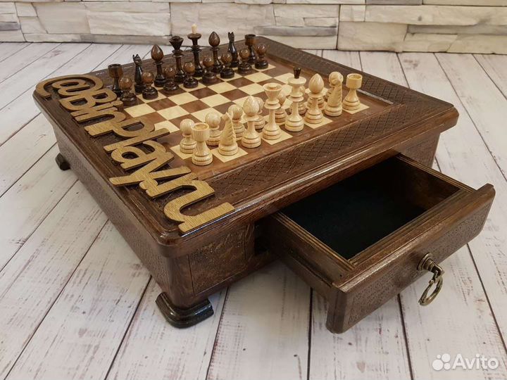 Шахматы ларец