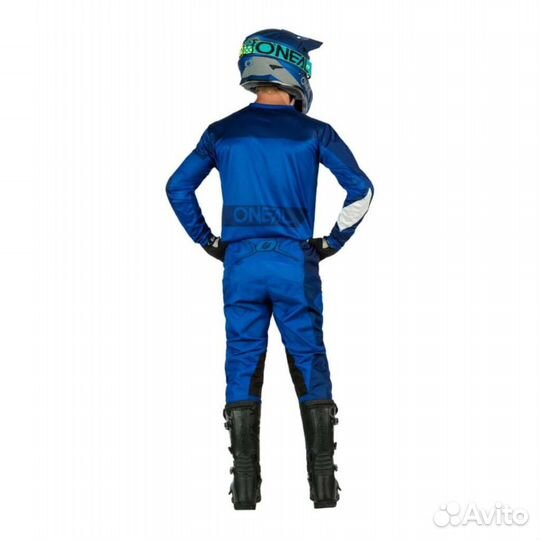 Штаны кросс-эндуро Oneal Element Racewear синий