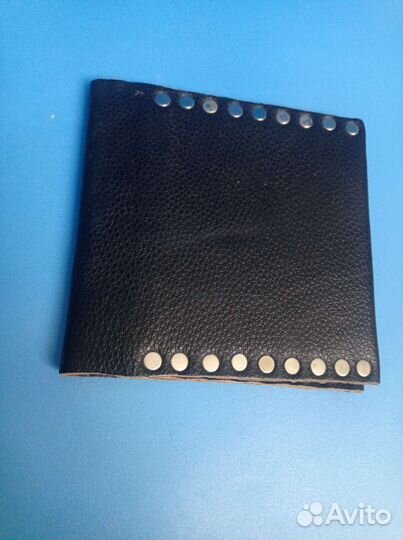 Бумажник мужской кожаный