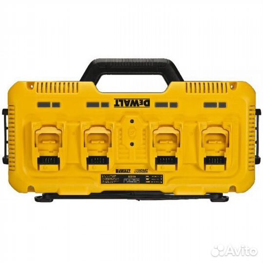 Устройство зарядное на 4 порта dewalt DCB104