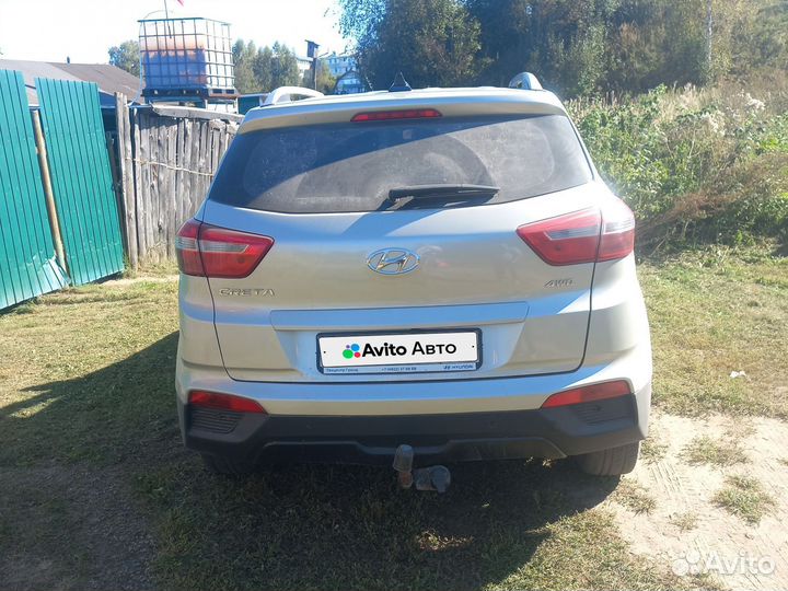 Hyundai Creta 1.6 AT, 2019, 210 000 км