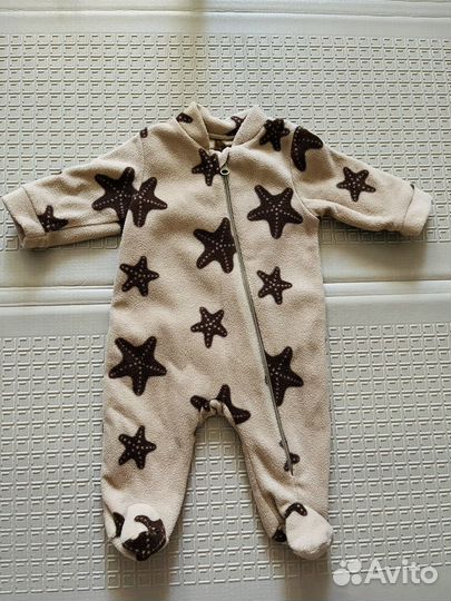 Комбинезон флисовый р.62