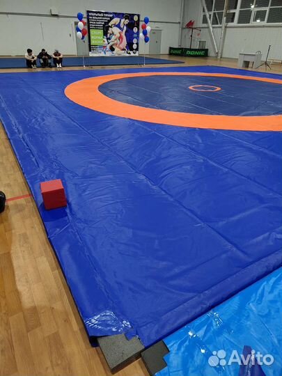 Борцовский ковер 12 на 12 Олимпийский