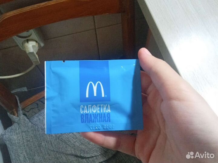 Салфетка из макдольнадс