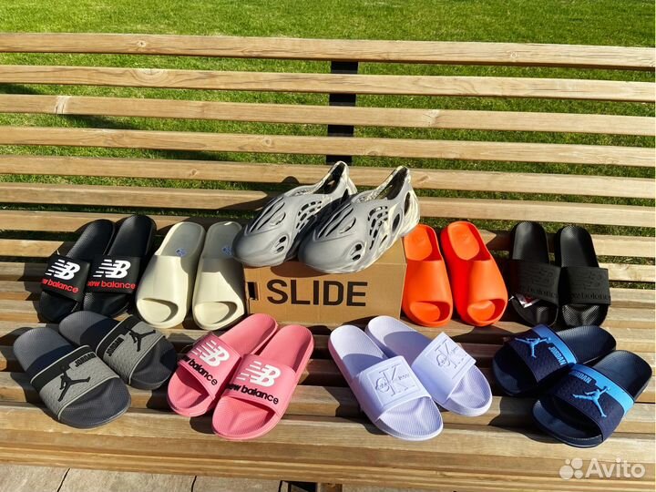 Сланцы Nike Adidas New Balance