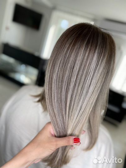 Сложное окрашивание волос