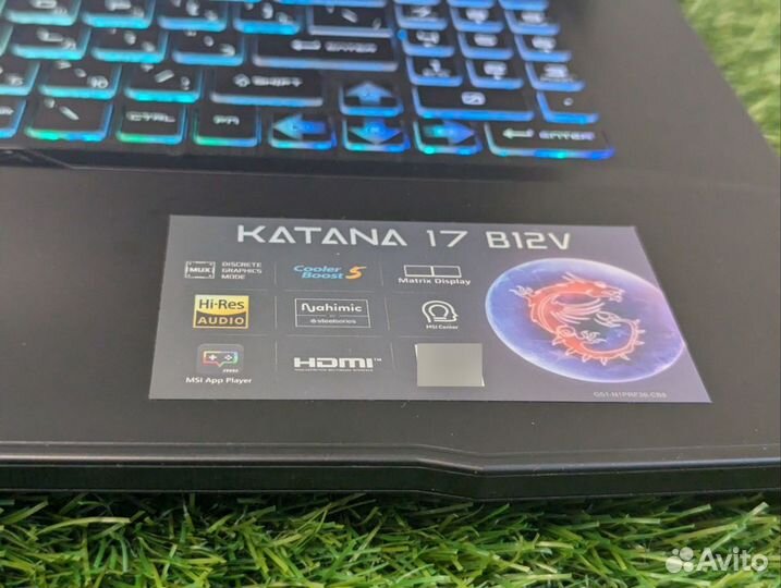 Ноутбук Msi Katana 17/i7 12650H/RTX 4070/DDR5/SSD