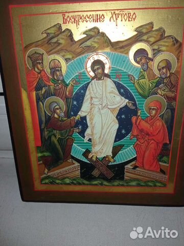 Икона на доске