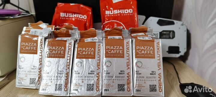 Кофе в зернах 1 кг bushido