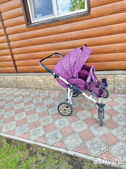 Коляска для двойни 2 в 1