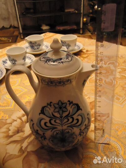 Кофейный сервиз made in czechoslovakia