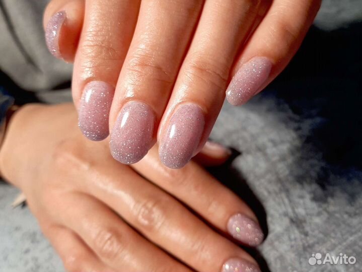 Маникюр с покрытием гель лаком