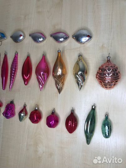 Елочные игрушки СССР, дед мороз гдр