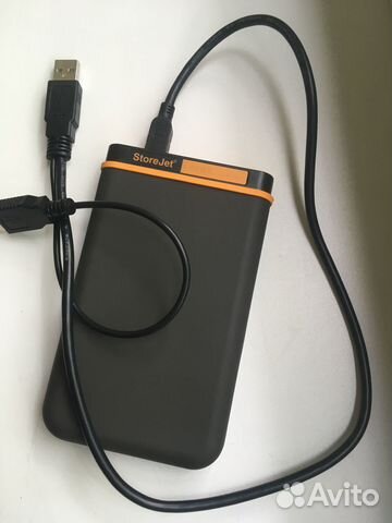 Внешний HDD Transcend StoreJet 160Гб